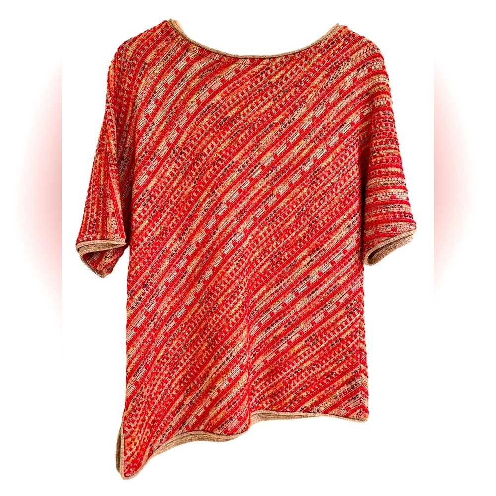 St. John asymmetrical sweater S